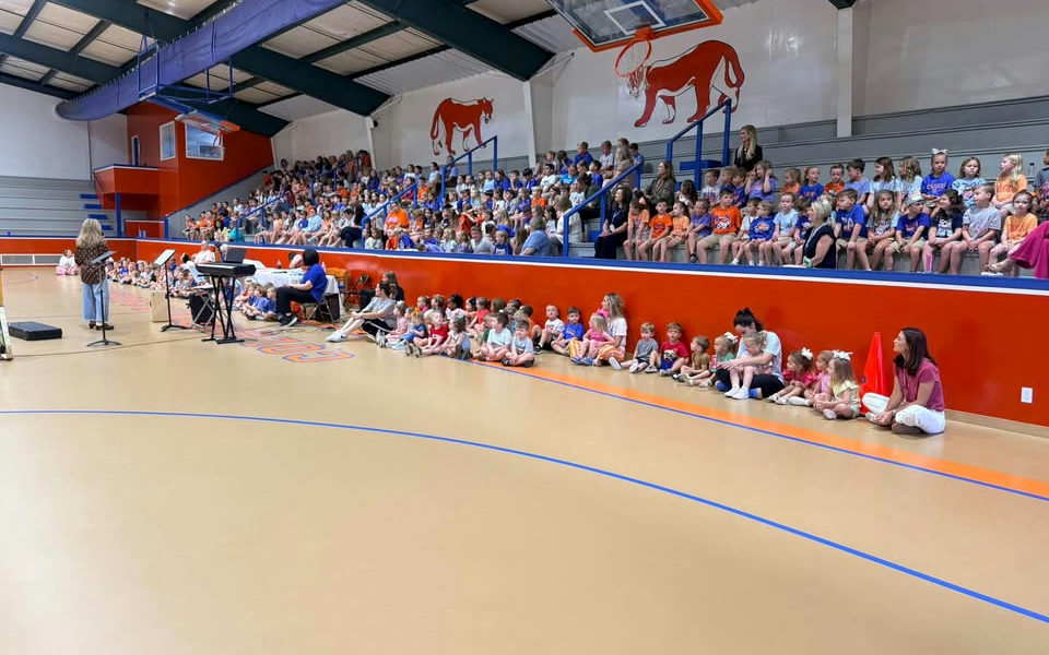 Chapel Blessings: Mrs. Ginny and Coach Caston Speak to Students
