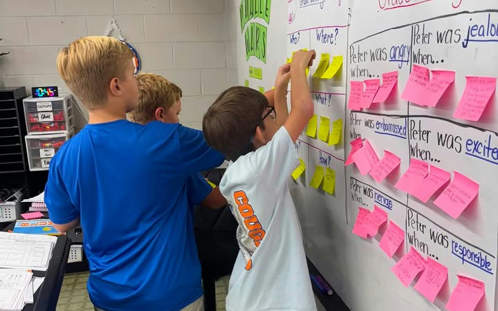 Fourth Graders Team Up for Tales of a Fourth Grade Nothing
